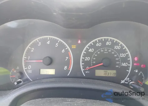 2011 Toyota Corolla z USA, uszkodzony, nr VIN 2T1BU4EE6BC649173